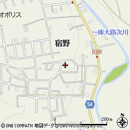 大阪府豊能郡能勢町宿野151-545周辺の地図