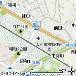 中日新聞　知立南陽専売店周辺の地図