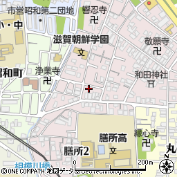 滋賀県大津市木下町3-25周辺の地図