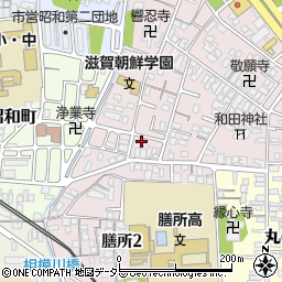 滋賀県大津市木下町3-25周辺の地図