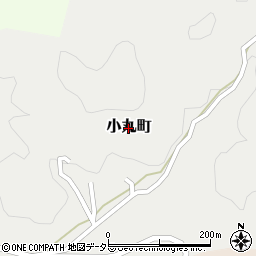 愛知県岡崎市小丸町周辺の地図