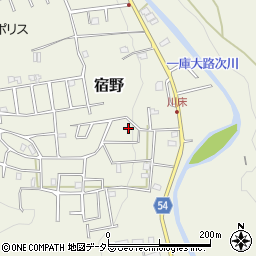 大阪府豊能郡能勢町宿野151-548周辺の地図