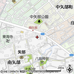 静岡県静岡市清水区南矢部525-1周辺の地図