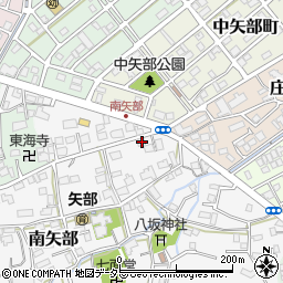 静岡県静岡市清水区南矢部525周辺の地図