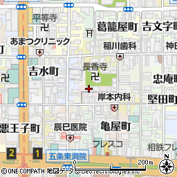 株式会社京都絹の会浅田常雄商店周辺の地図