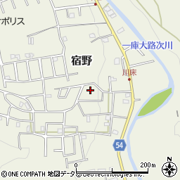 大阪府豊能郡能勢町宿野151-546周辺の地図