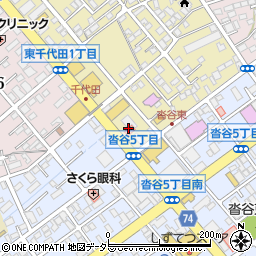 富松レディスクリニック周辺の地図