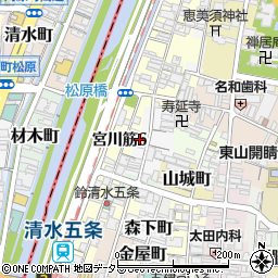 小澤周辺の地図