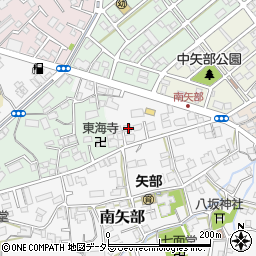 静岡県静岡市清水区南矢部571-2周辺の地図