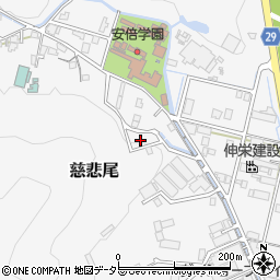 静岡県静岡市葵区慈悲尾388周辺の地図