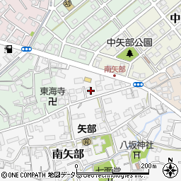 静岡県静岡市清水区南矢部577周辺の地図
