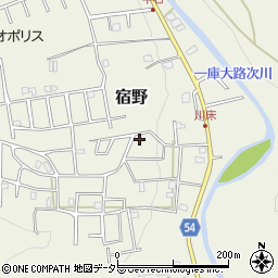 大阪府豊能郡能勢町宿野151-544周辺の地図