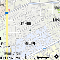 静岡県静岡市清水区向田町5-8周辺の地図