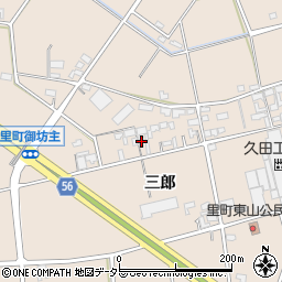 愛知県安城市里町三郎8-28周辺の地図