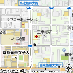 京都トヨペット株式会社　カドノ店周辺の地図