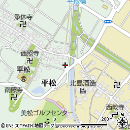 滋賀県湖南市平松222周辺の地図