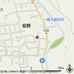 大阪府豊能郡能勢町宿野151-100周辺の地図