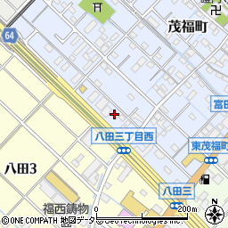 中部矢崎タコグラフサービス周辺の地図