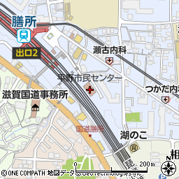 滋賀県大津市馬場3丁目15-45周辺の地図