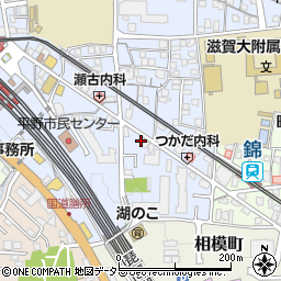 滋賀県大津市馬場3丁目14-4周辺の地図