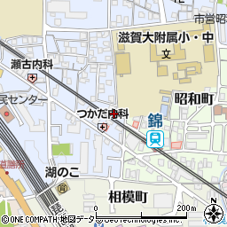 滋賀県大津市馬場3丁目9-23周辺の地図