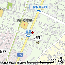 静岡銀行三保支店周辺の地図