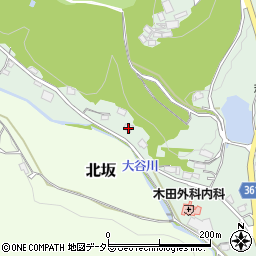 岡山県美作市中山1353周辺の地図