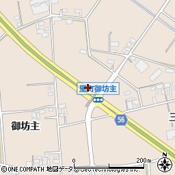 愛知県安城市里町周辺の地図