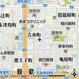 京都府京都市下京区大江町545-4周辺の地図