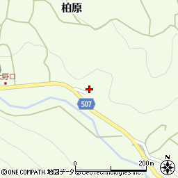 兵庫県川辺郡猪名川町柏原鍜治屋1周辺の地図