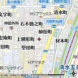 京都府京都市下京区植松町723周辺の地図