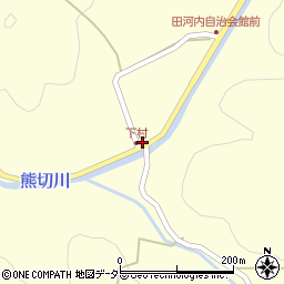 静岡県浜松市天竜区春野町田河内279-2周辺の地図