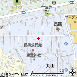 愛知県知立市長篠町新田東13周辺の地図