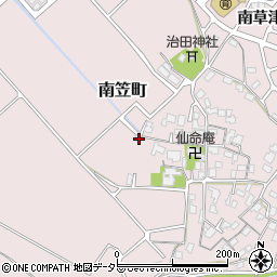 滋賀県草津市南笠町975周辺の地図