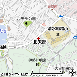 竹ノ下コーポＢ周辺の地図