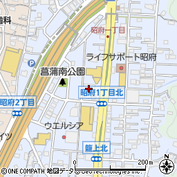 スポーツショップアラジン静岡店周辺の地図