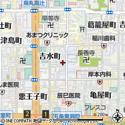 京都府京都市下京区大江町545-3周辺の地図