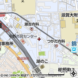 滋賀県大津市馬場3丁目14-1周辺の地図