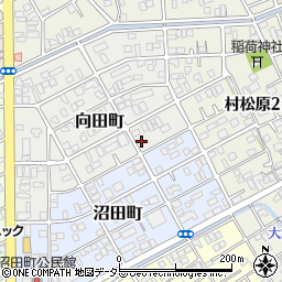 静岡県静岡市清水区向田町4-16周辺の地図