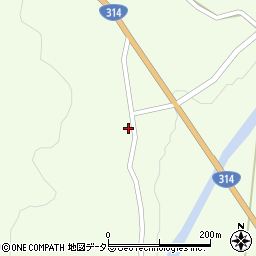 広島県庄原市東城町小奴可1472周辺の地図