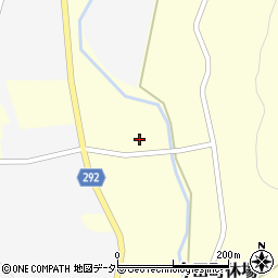 兵庫県丹波篠山市今田町休場309-1周辺の地図