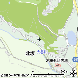 岡山県美作市中山1428周辺の地図