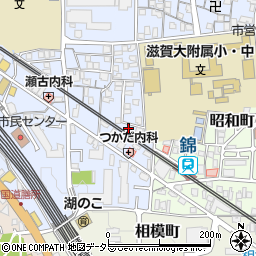 滋賀県大津市馬場3丁目9-17周辺の地図