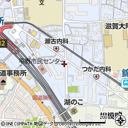 株式会社京滋ヤマノ周辺の地図