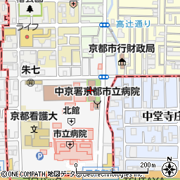 ローズライフ京都周辺の地図