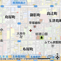 京都府京都市下京区亀屋町41周辺の地図