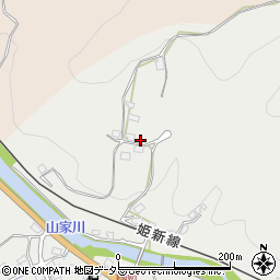 岡山県美作市土居2744-2周辺の地図