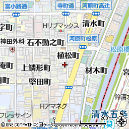 京都府京都市下京区植松町719周辺の地図