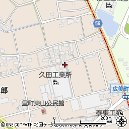 愛知県安城市里町三郎8-98周辺の地図