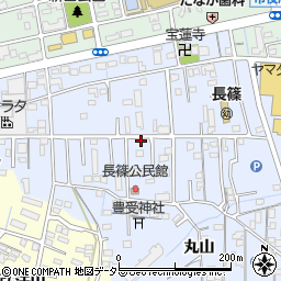 愛知県知立市長篠町新田東11-33周辺の地図
